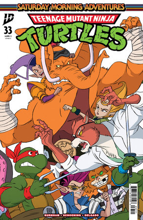 Teenage Mutant Ninja Turtles: Saturday Morning Adventures #33 Cover A (Schoening Connecting Cover Set)